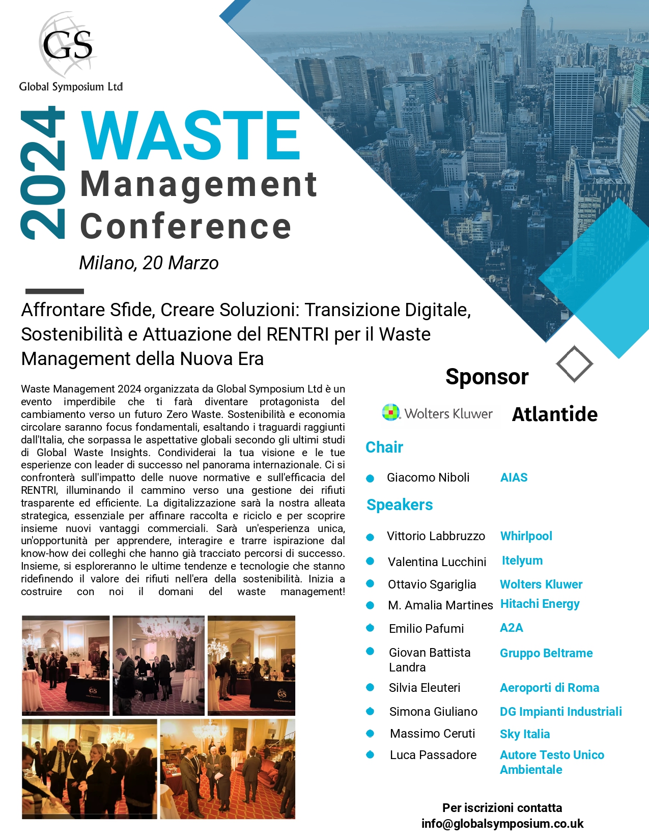 Waste Management Global Symposium 2024 Galileo Ingegneria